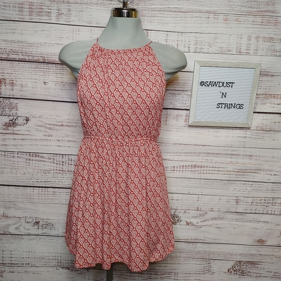 LULU'S high neck mini dress size L - Picture 3 of 13